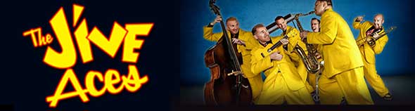 The Jive Aces promotional banner